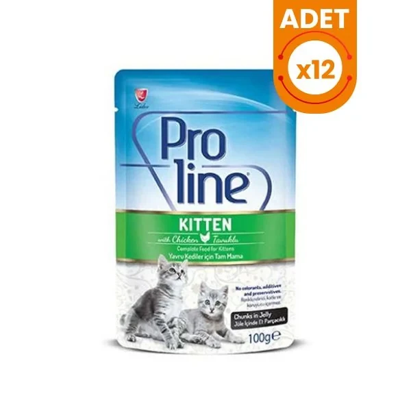Proline Kitten Tavuklu Pouch Yavru Konserve Kedi Maması